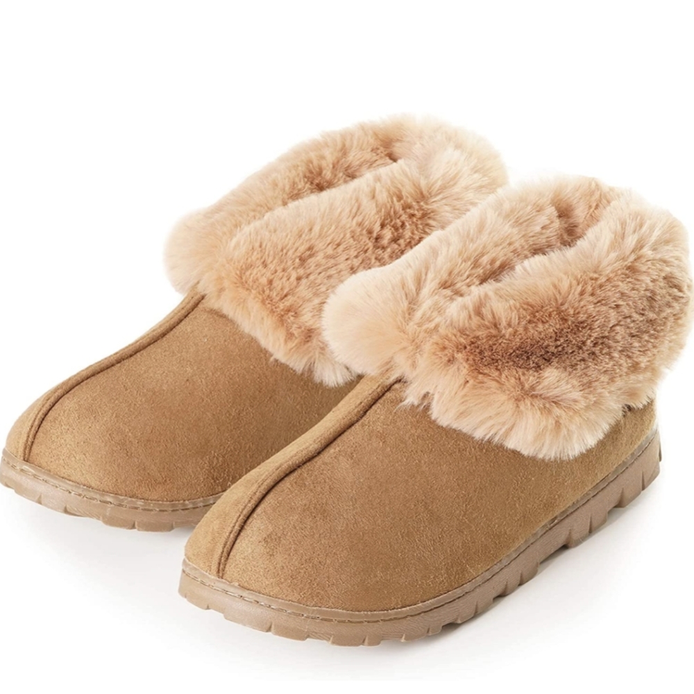 Faux Suede Moccasin Booties